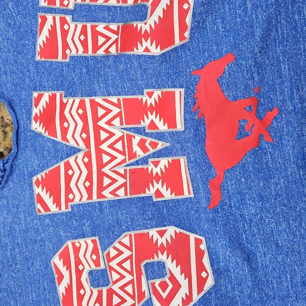 SMU RACERBACK TANK SIZE XL CHICKA-D - Picture 3 of 6